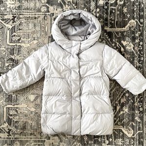 Uniqlo Toddler Down Long Quilted Coat